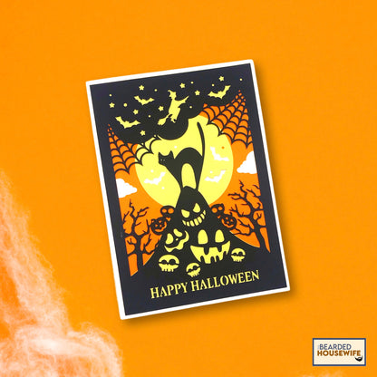 Happy Halloween Layered Card