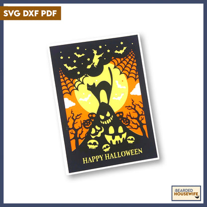 Happy Halloween Layered Card