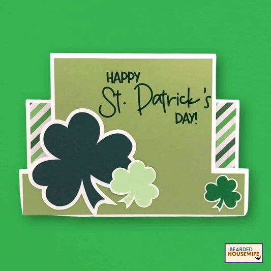 St. Patrick's Day Stepper Card