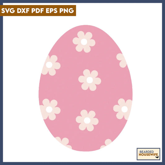 Flower Easter Egg