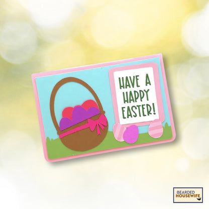 Easter Basket Gift Card Holder
