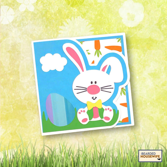 Easter Bunny Side Edge Card