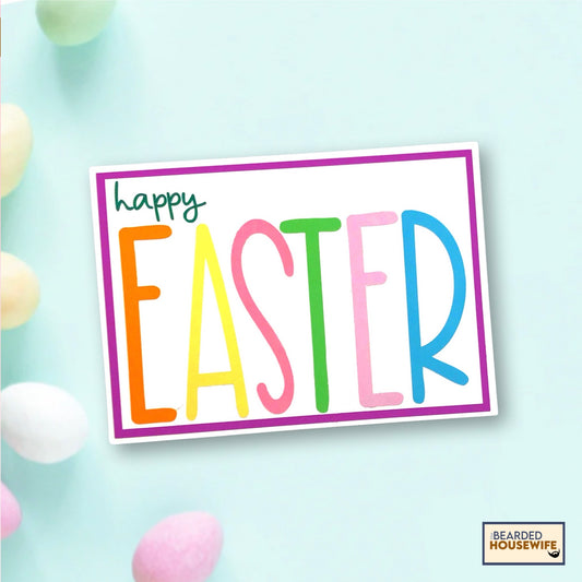 Giant Easter Layered Card