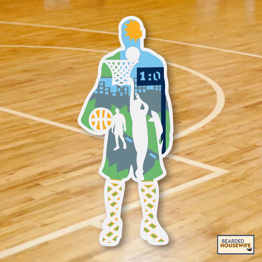 Basketball Layered Paper Craft