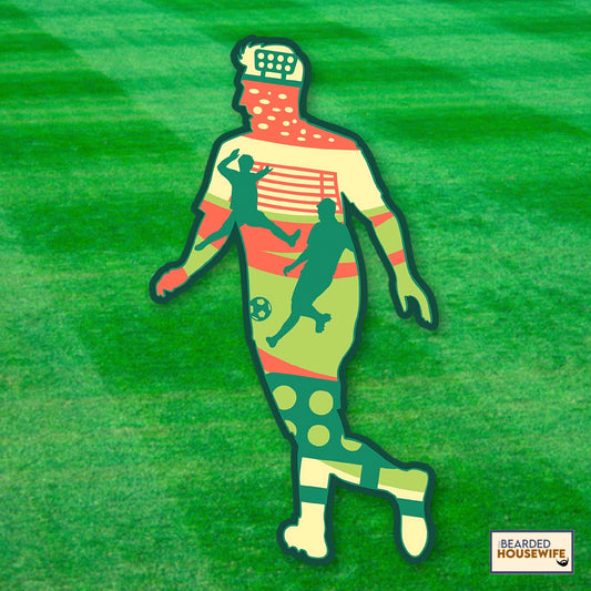 Soccer Layered Paper Craft