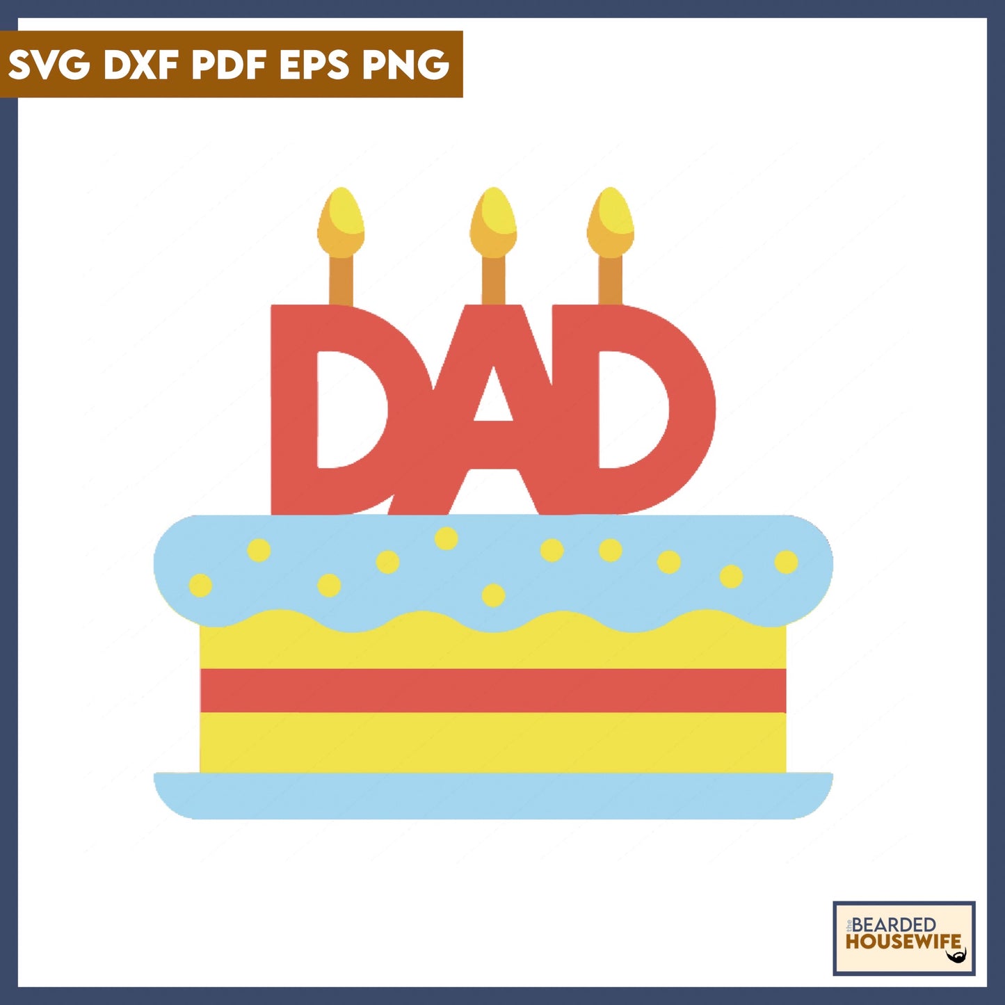 Layered Dad Cake