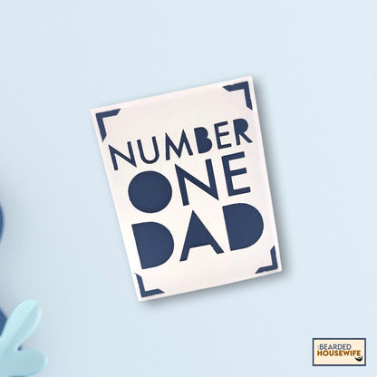 Number One Dad Insert Card