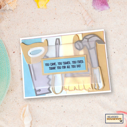 Tools Thank You Card