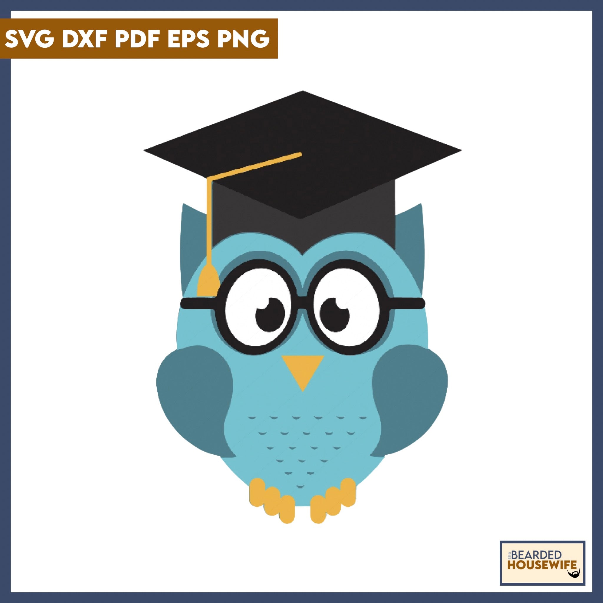 Layered Graduation Owl – The Bearded Housewife