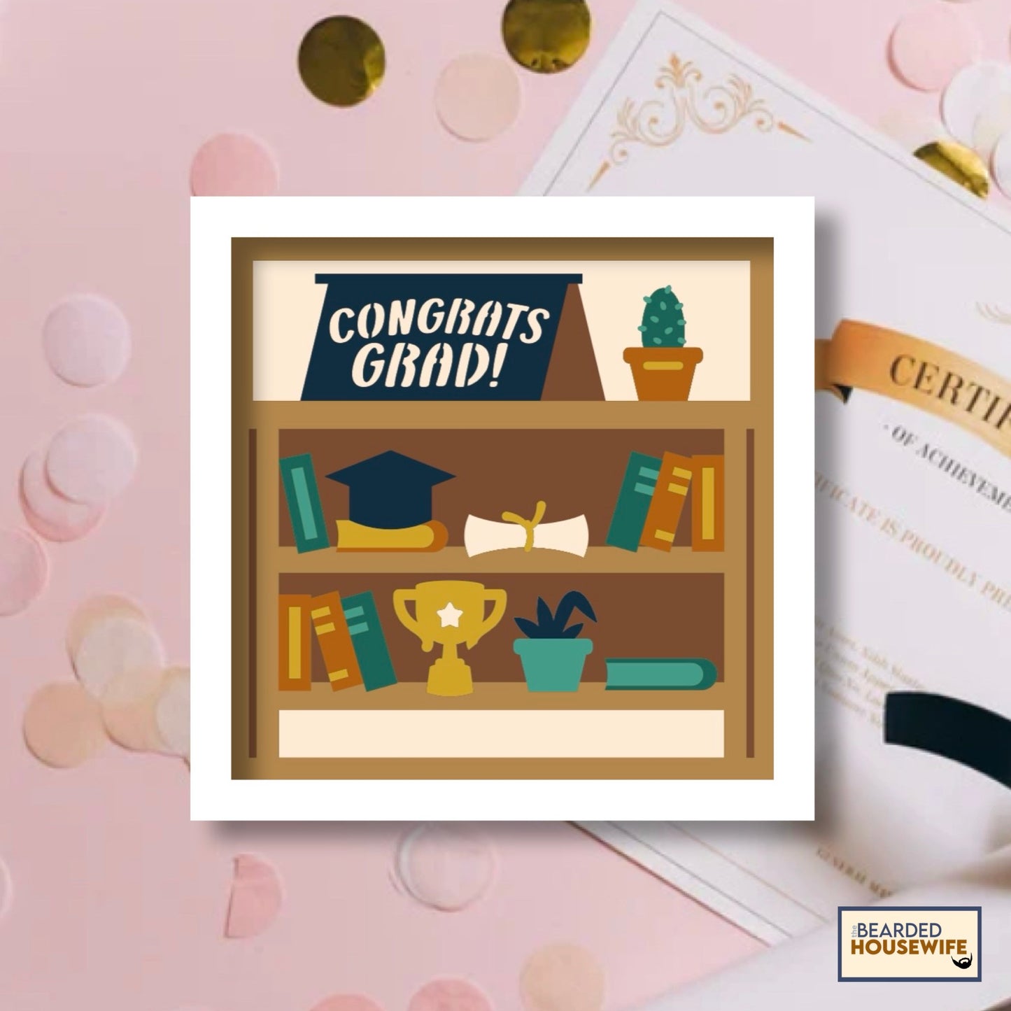 award shelf shadow box
