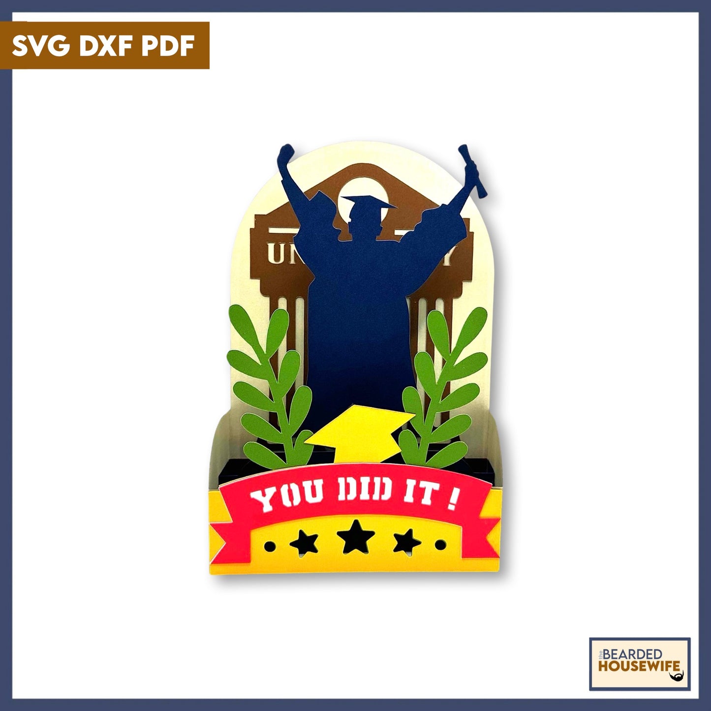 you did it box card
