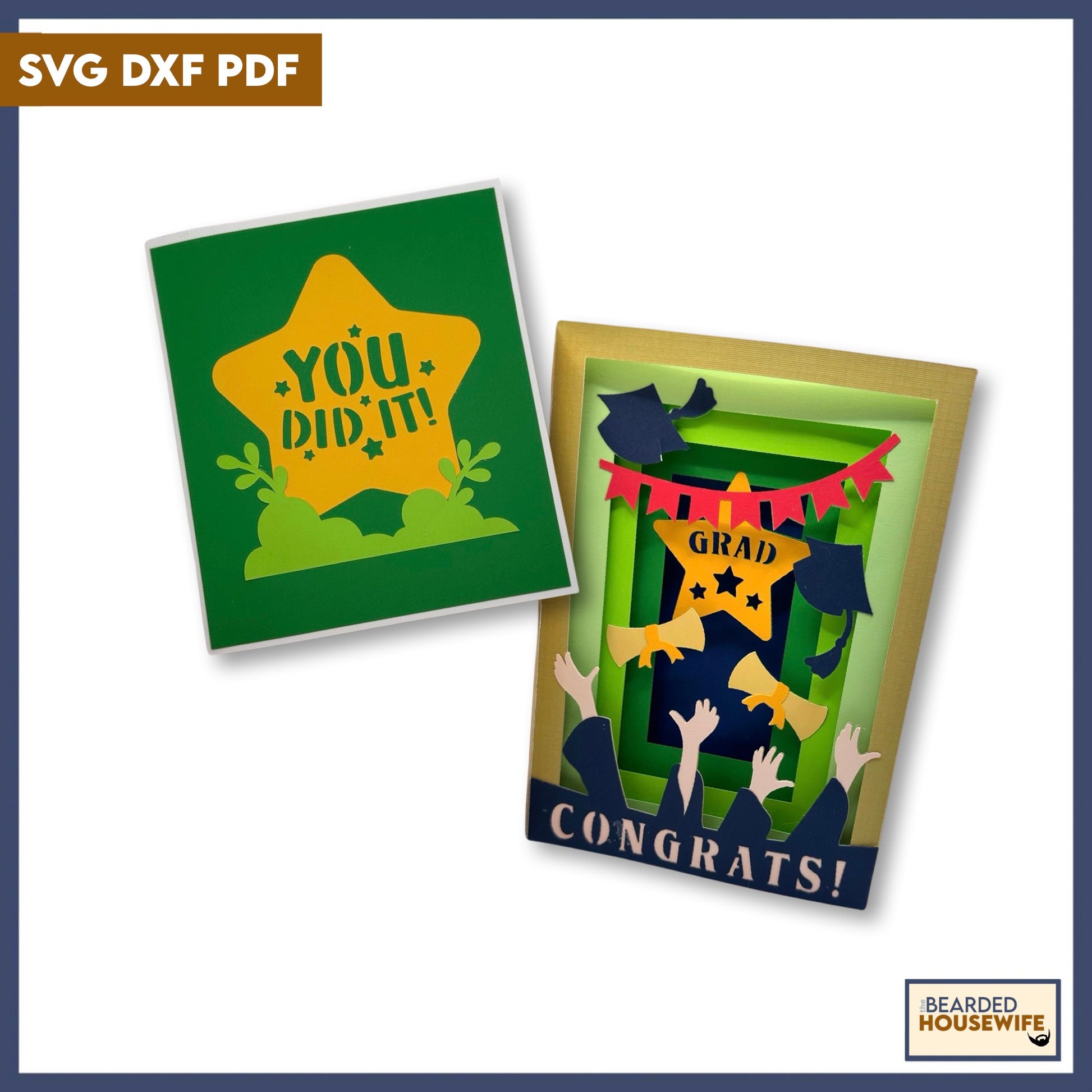 congrats grad tunnel card