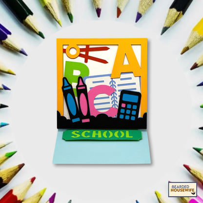 abc easel card