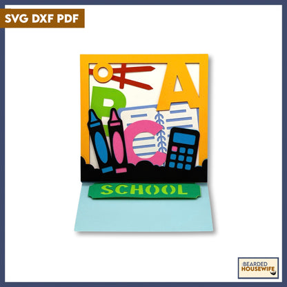 abc easel card