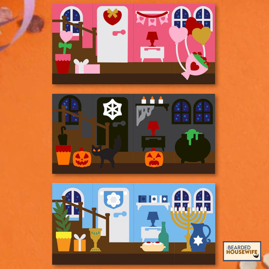 holiday zfold card bundle