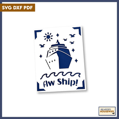 aw ship insert card