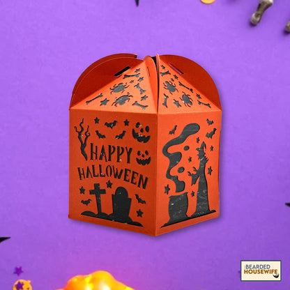 simple halloween treat box