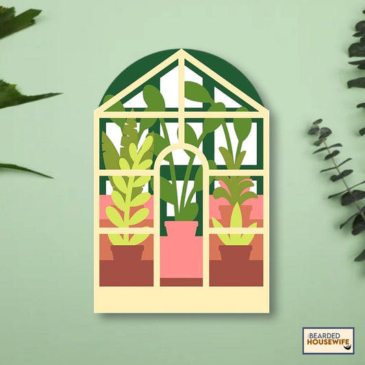 the greenhouse box card