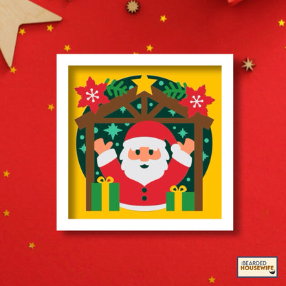 happiest of holidays shadow box