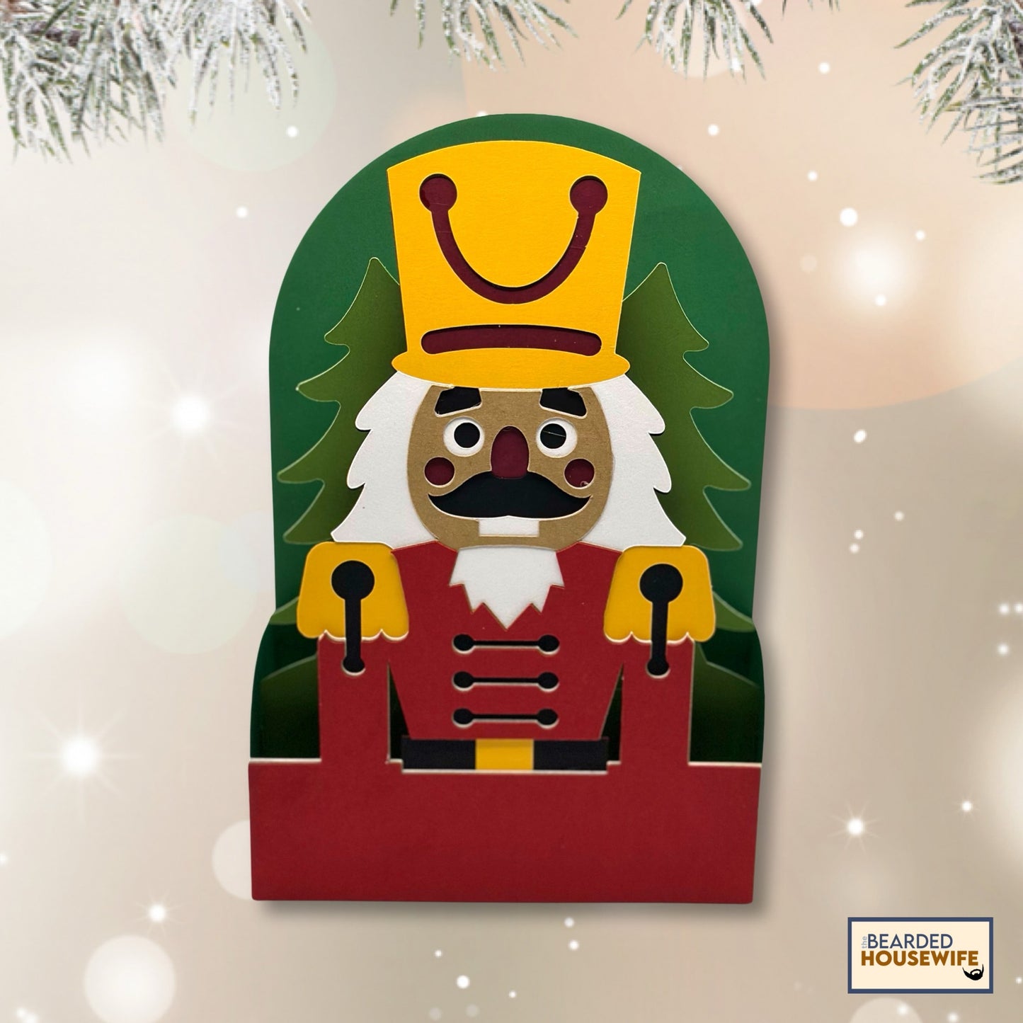 nutcracker box card