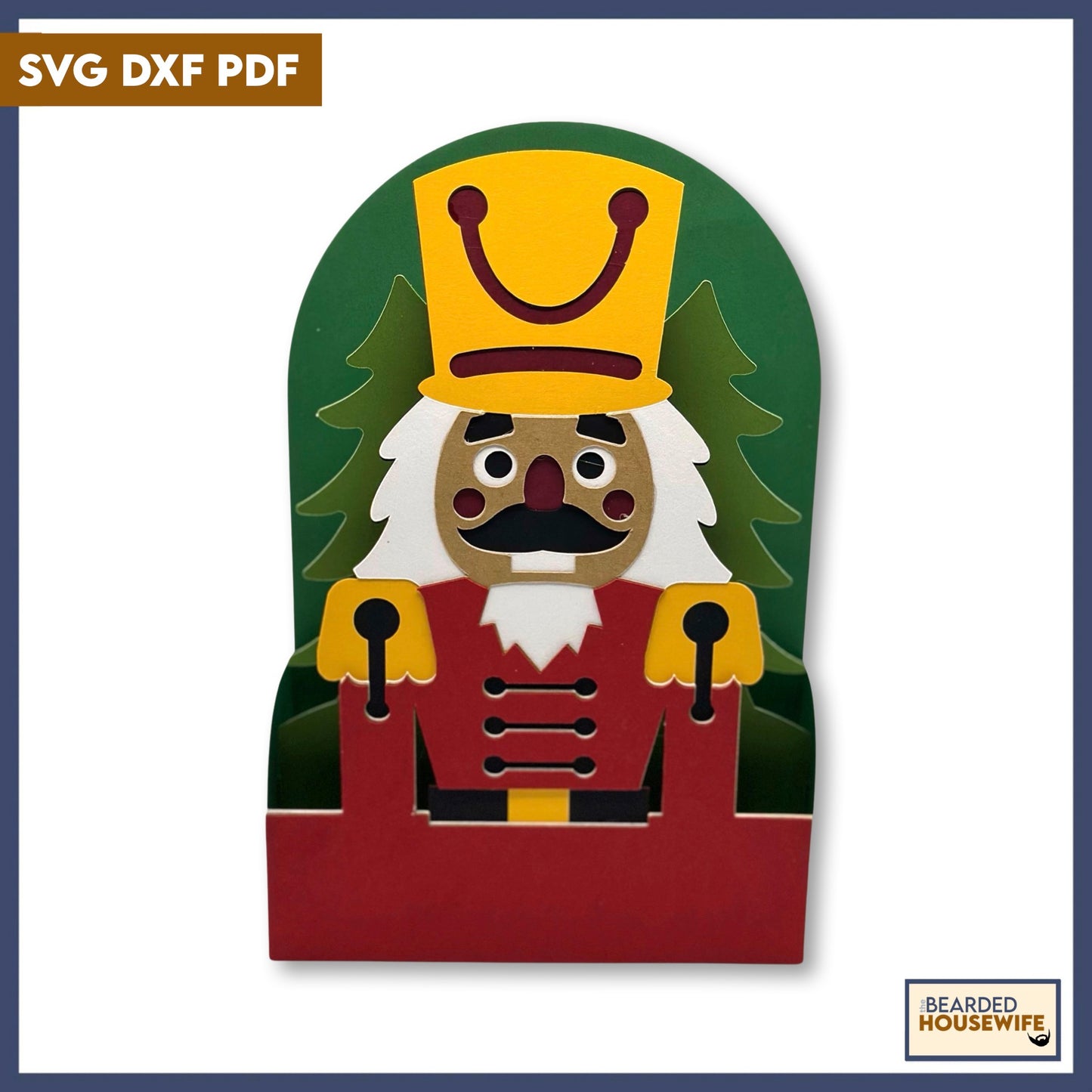 nutcracker box card