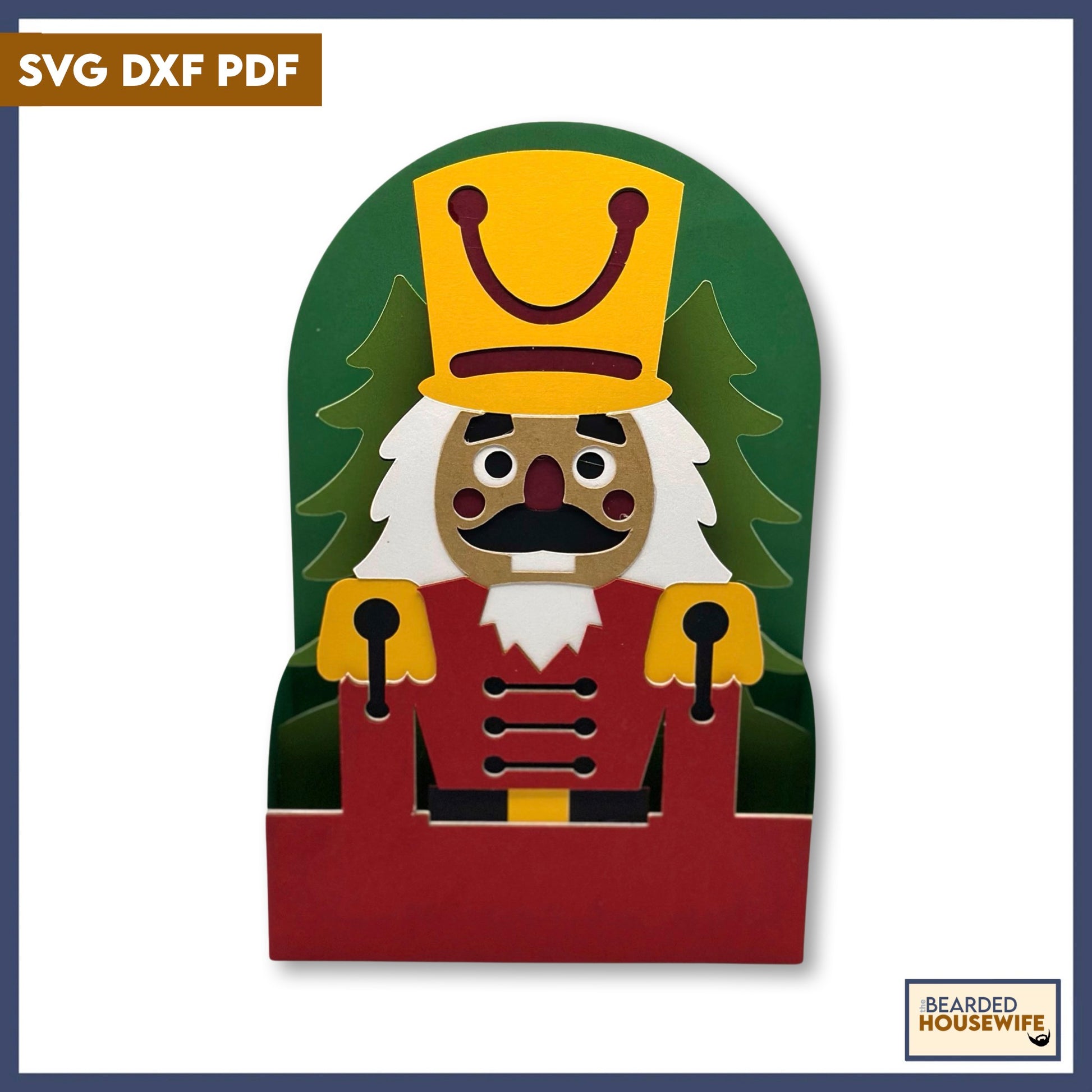 nutcracker box card