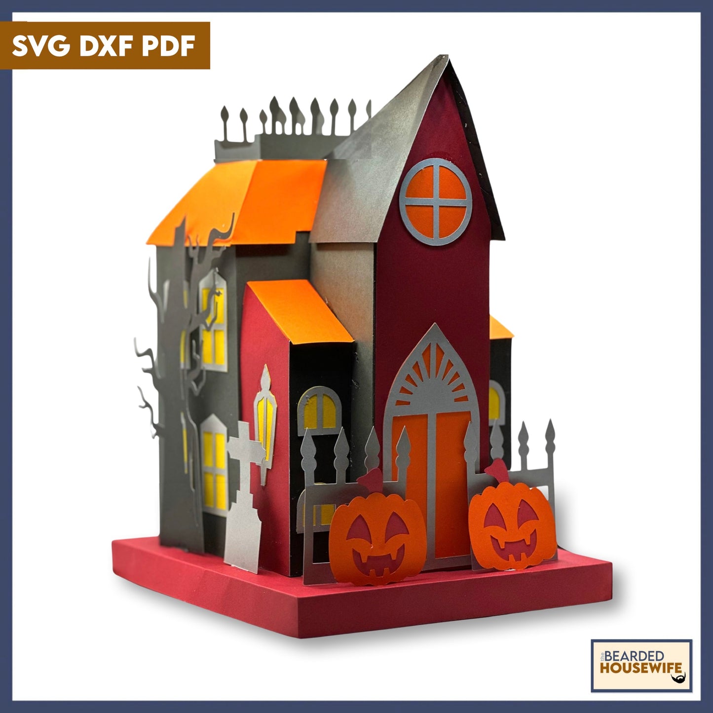 halloween paper house 2024