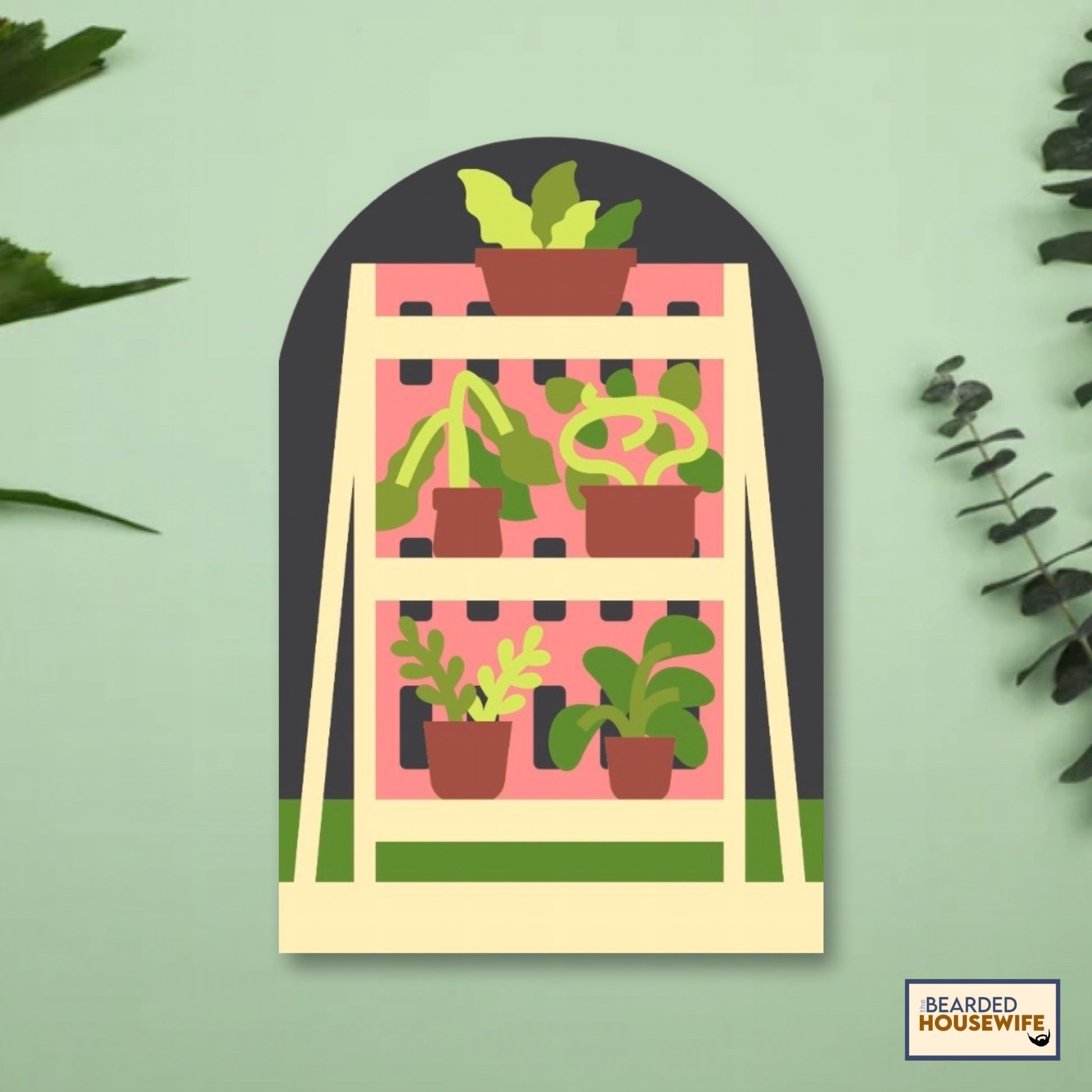 plant stand box card