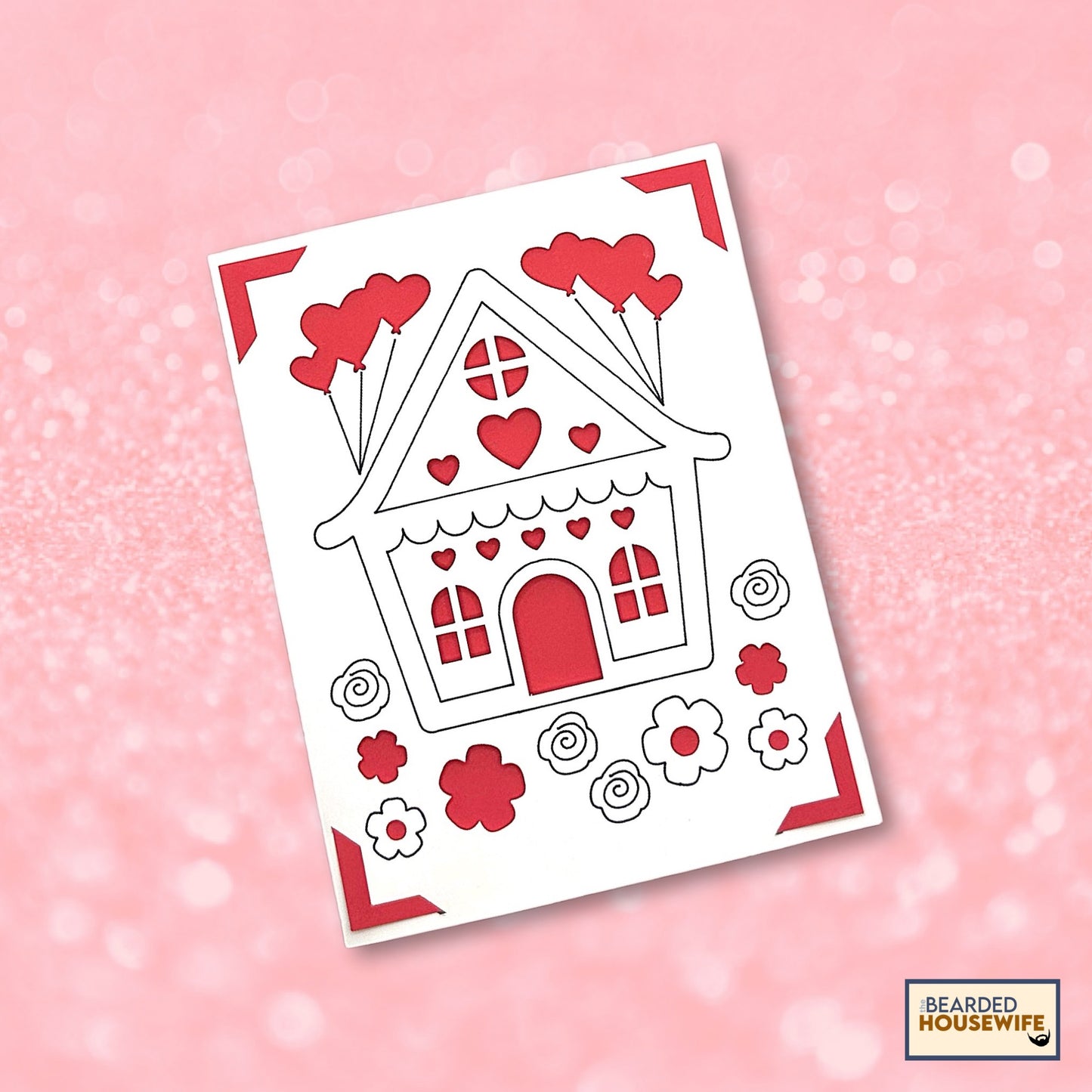 house of love insert card