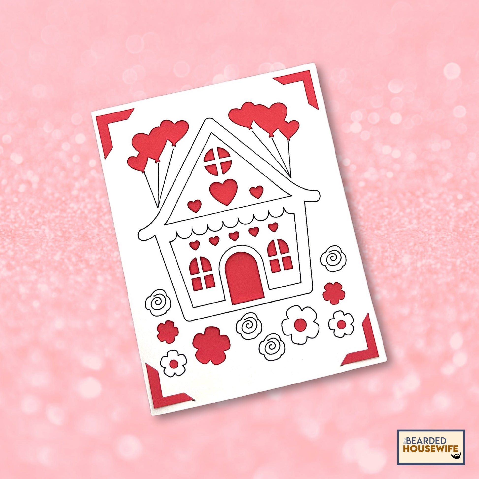 house of love insert card