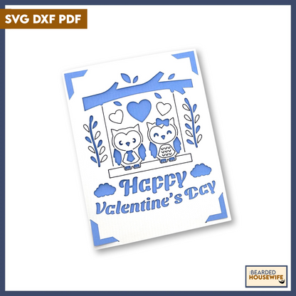 owl love insert card