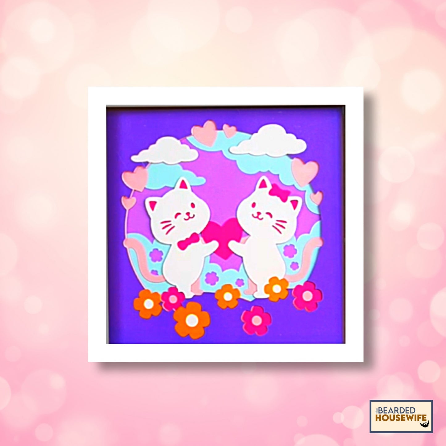 meow darling shadow box