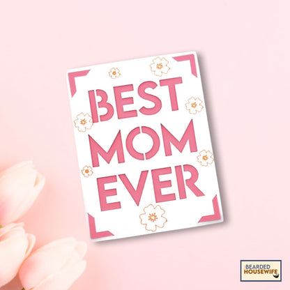 best mom ever insert card