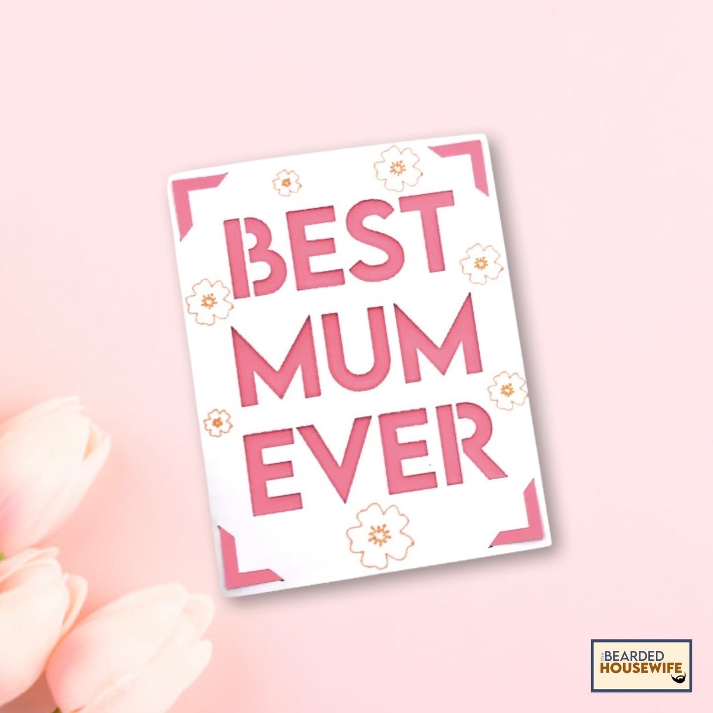 best mum ever insert card