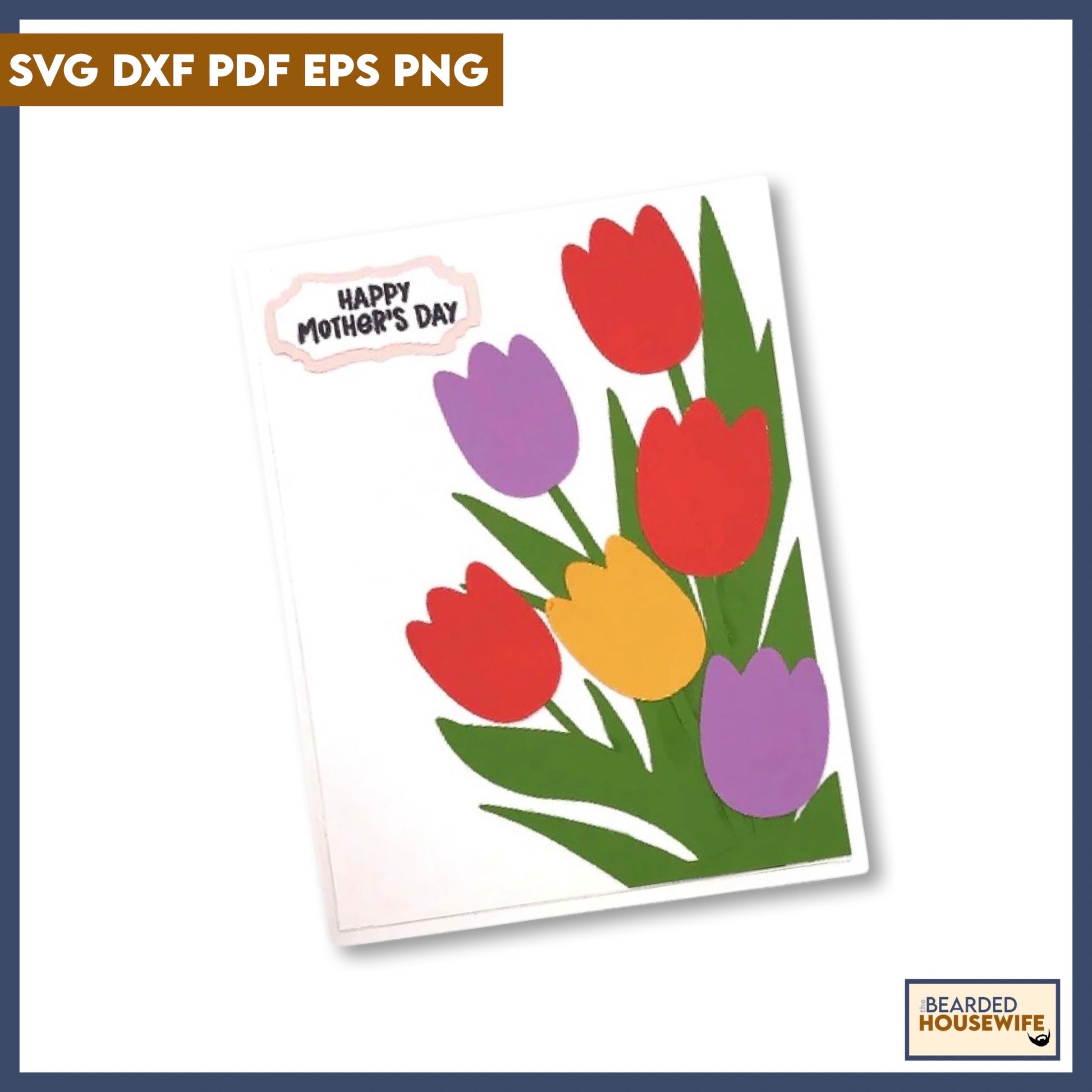 mothers day tulip card