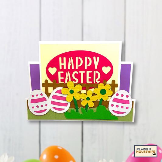 easter time stepper card