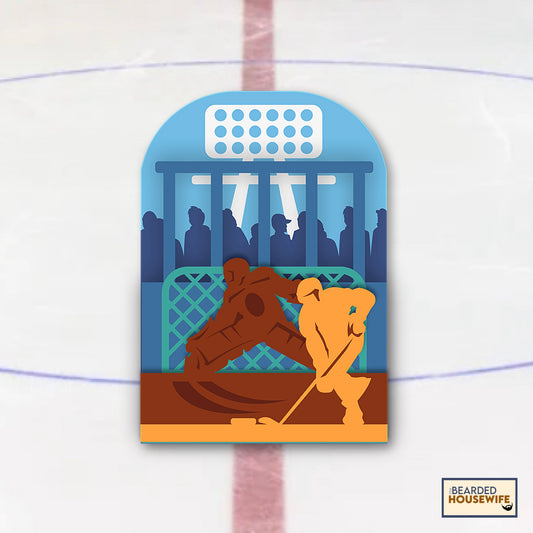 Hockey Box Card