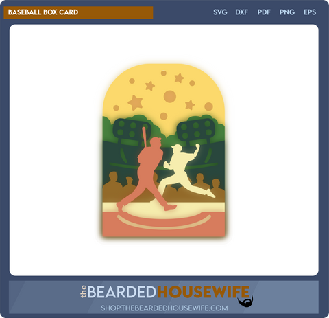 baseball box card