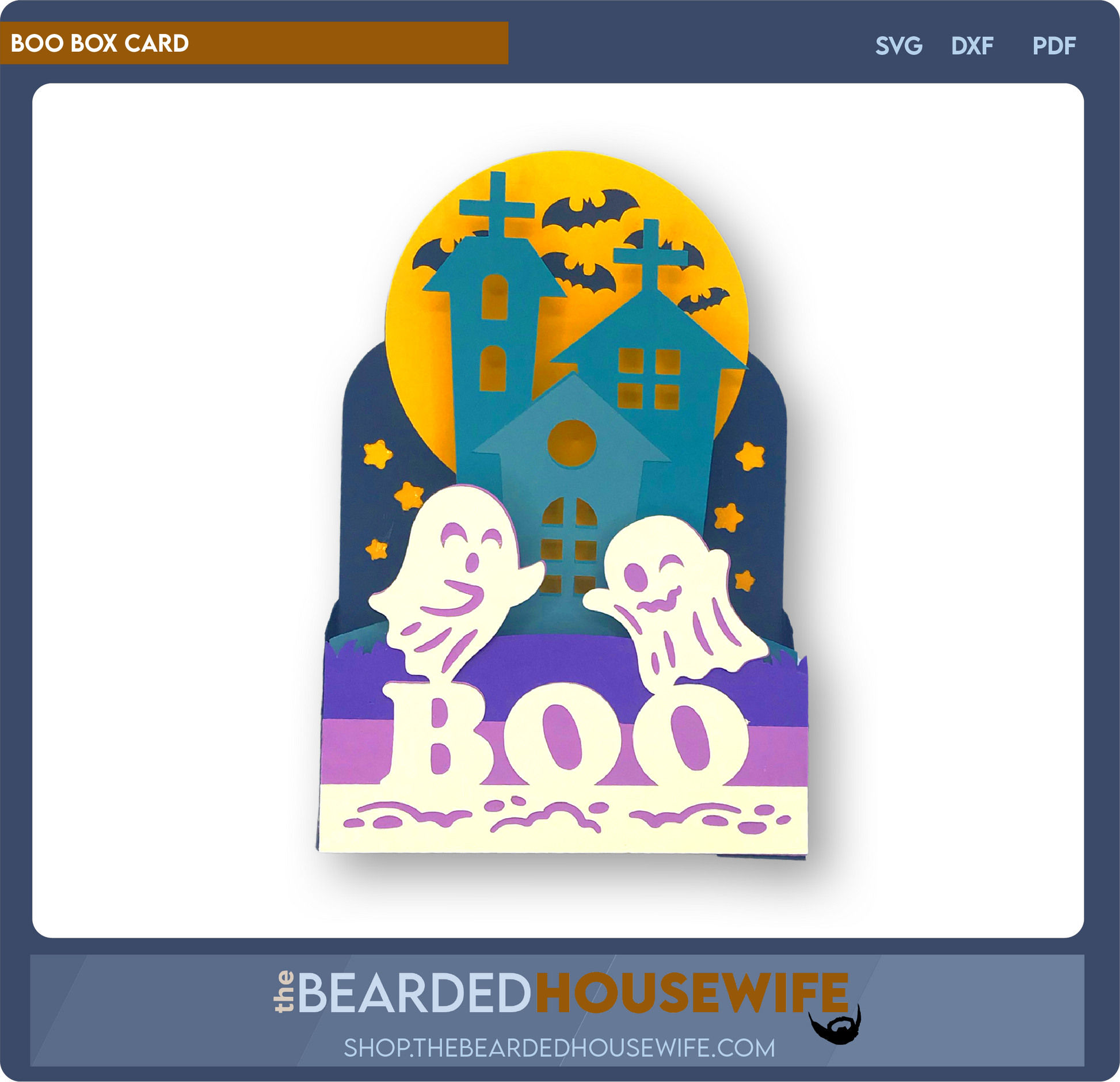 Boo Box Card – The Bearded Housewife