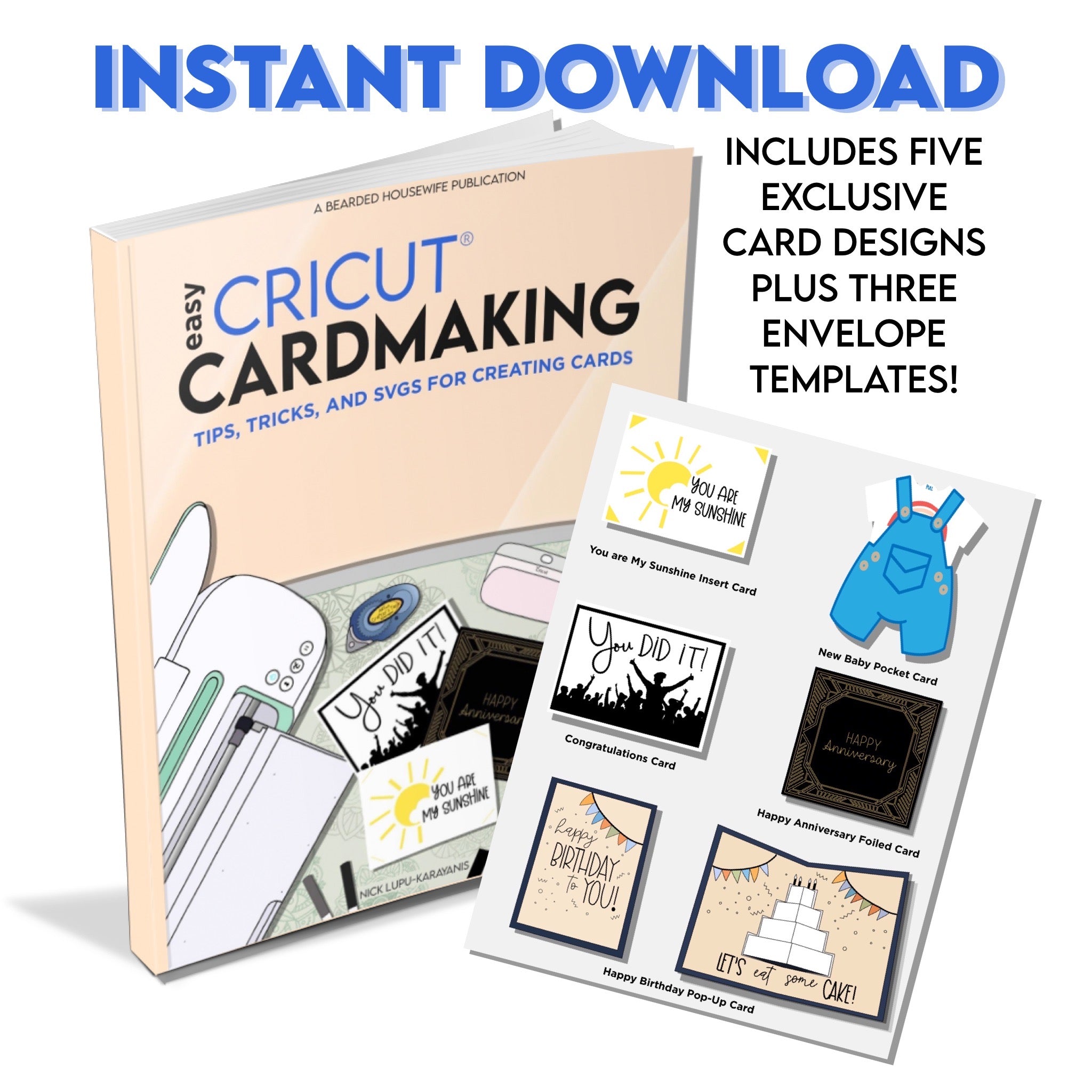 Easy Cricut CardMaking by Nick Lupu-Karayanis