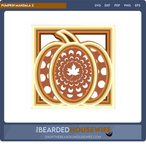 Pumpkin Mandala 2