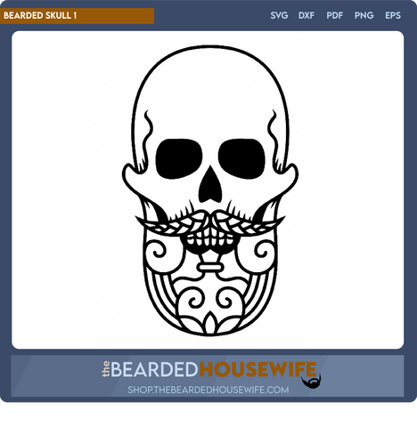 bearded skull 1 - the bearded housewife