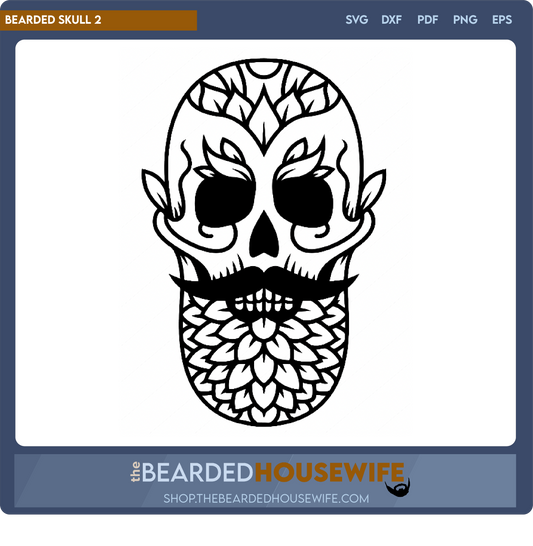 bearded skull 2 - the bearded housewife