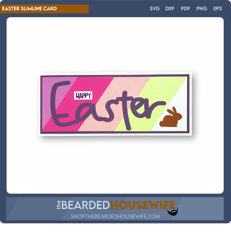 Easter Slimline Card