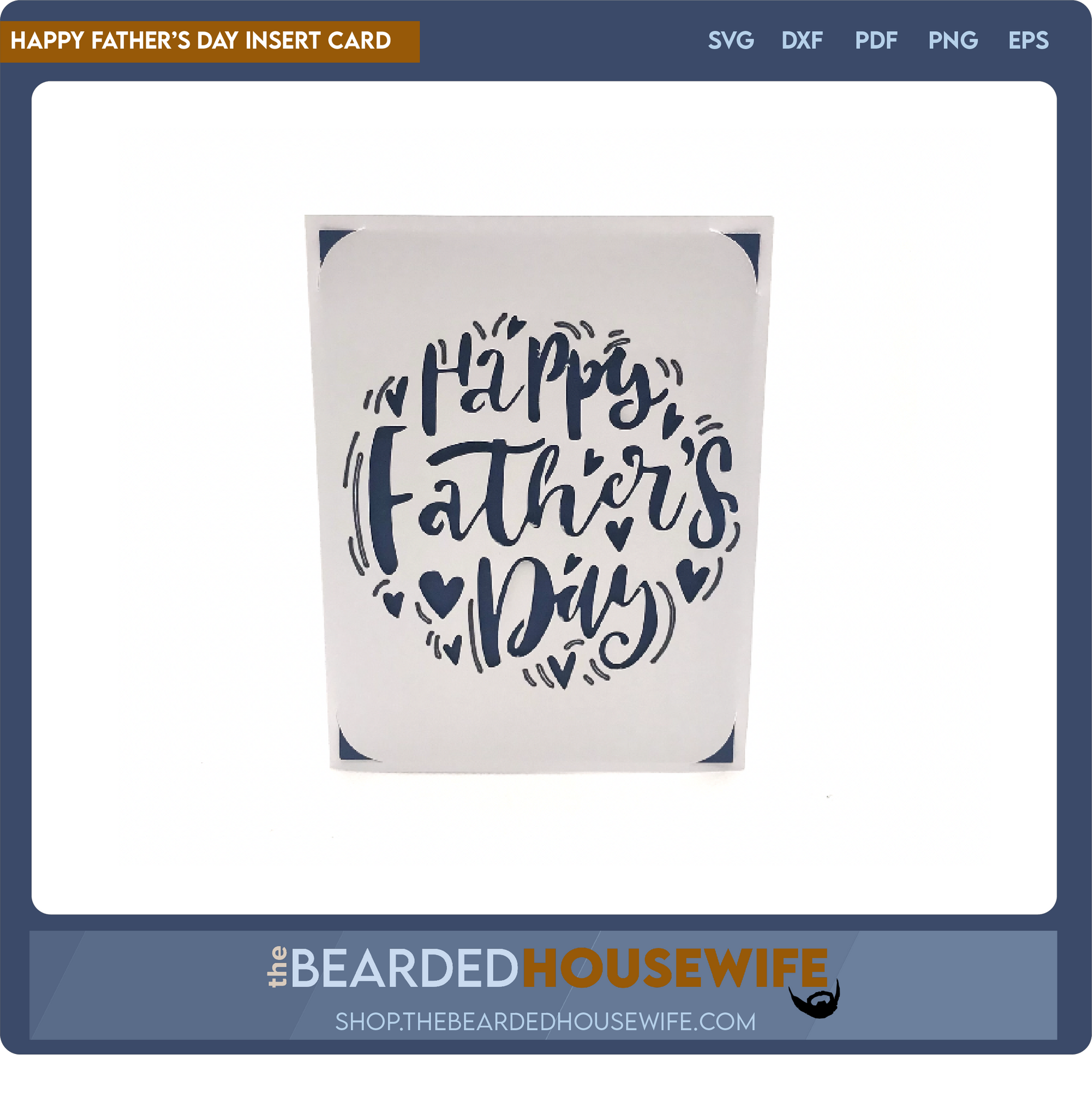 Happy Father's Day Insert Card