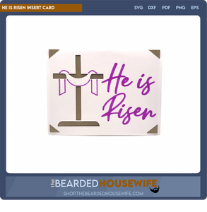 He is Risen Insert Card