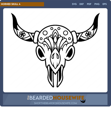 Horned Skull 4