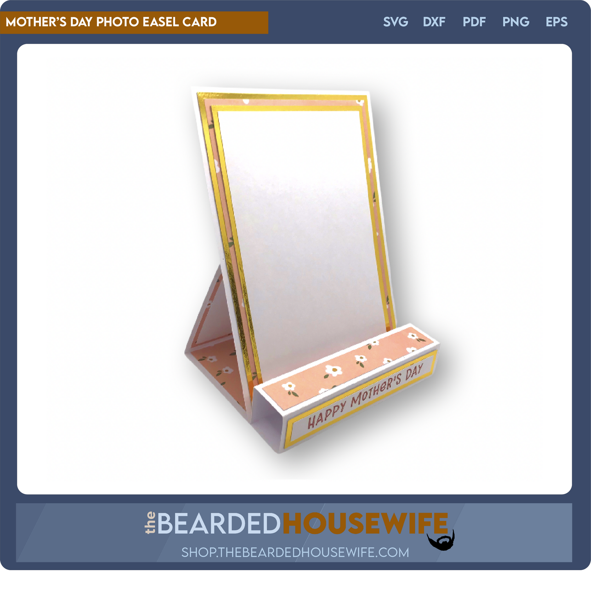 Mother's Day Photo Easel Card