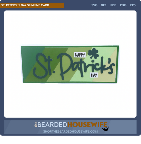 St. Patrick's Day Slimline Card