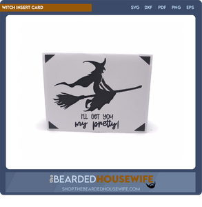 Witch Insert Card